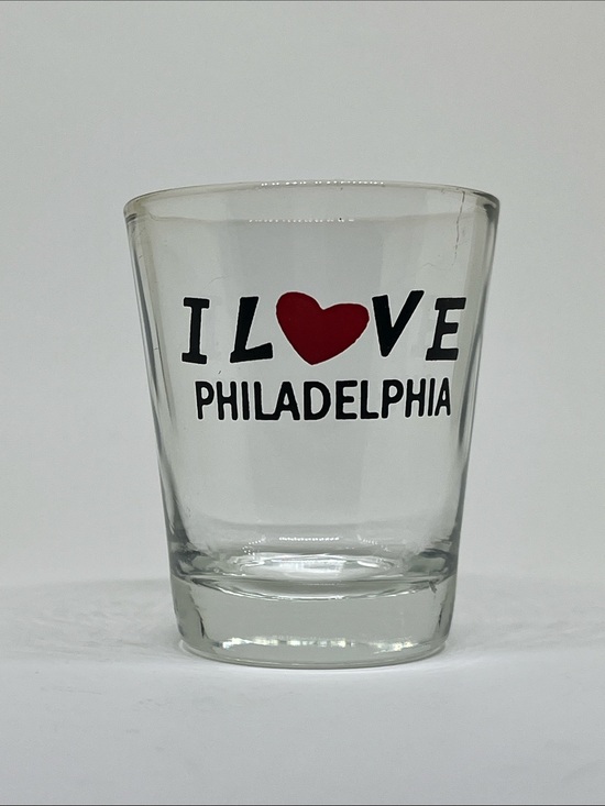 Other - I Love Philadelphia Shot Glass with Red Heart